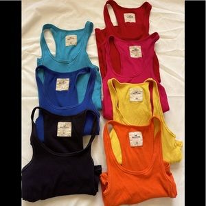 Seven (7) Hollister T-Tops